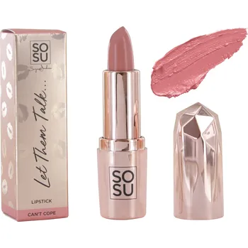 Rtěnka SOSU Cosmetics Rtěnka Can't Cope pro sametový výsledek 3,5 ml SOSU Cosmetics