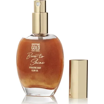 Tělový krém Dripping Gold Bronzový hydratační třpytivý olej na tělo 55 ml Dripping Gold