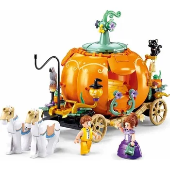 Stavebnice Sluban Kouzelný dýňový kočár, Girls Dream Pumpkin / Sluban M38-B1176