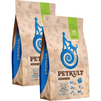 Krmivo pro psa Petkult Dog Large Adult Lamb/Rice - 2 x 12kg