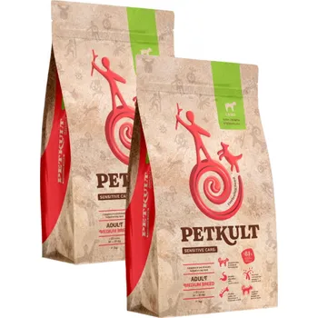Krmivo pro psa Petkult Dog Medium Adult Lamb/Rice - 2 x 12kg