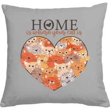 Pánské tričko Polštář bavlněný s potiskem Home