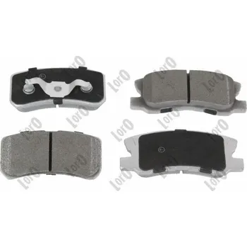 Brzdová destička Sada brzdových destiček, kotoučová brzda ABAKUS 231-02-058