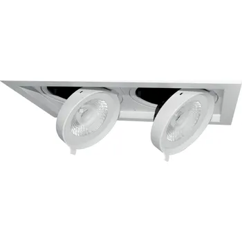 Bodové svítidlo CENTURY SVÍTIDLO LED REGIA ZAPUŠTĚNÉ VÝKLOPNÉ 2 MODULY 335 mm 30W 4000K Ra95 2530Lm 38d DIMM IP20 - CENTURY CEN FSMD2-300240