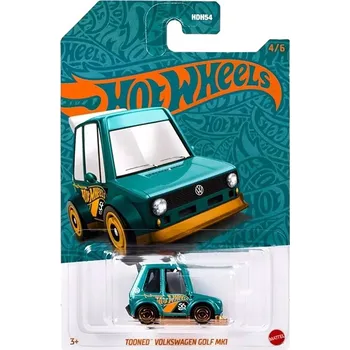 autíčko Tooned Volkswagen Golf MKI 1:64 - Hot Wheels Volkswagen Golf MKI - model auta 1/64