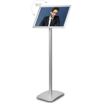 Informační tabulka Informační tabule na stojanu 100 cm s ostrými rohy - A3 na šířku i výšku