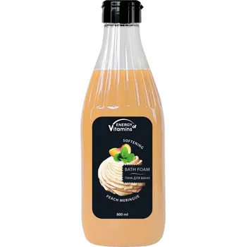 Koupelová kosmetika Energy Of Vitamins broskvová kapalina do koupele, 800 ml