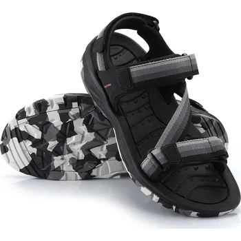 Pánská obuv Pánské letní sandály ALPINE PRO Gerf černé Velikost: 46, kód: AP-MBTA342990-46