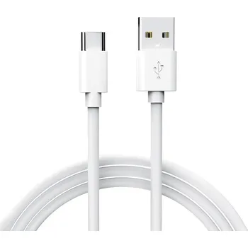 Kabel - USB na typ C - 2 metry BÍLÝ