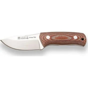 lovecký nůž Joker Erizo TS1 Böhler N695 75 mm Brown Canvas Micarta