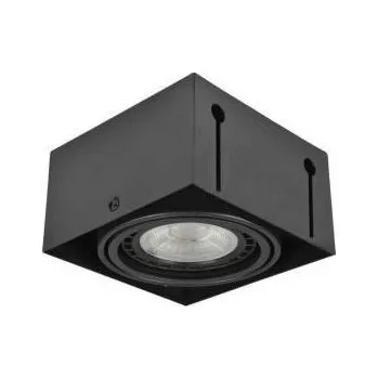 Bodové svítidlo AZZARDO Stropní zápustné bodové svítidlo Azzardo Nova 1 GIPs black/black AZ2872 GU10+ADAP111/ES111 1x40/1x50W IP20 15cm černé - AZZARDO AZZ AZ2872
