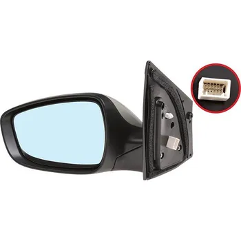 Auto zrcátko ACI zrcátko pro HYUNDAI i30, 12- el. sklopné s blikačem a světlem pro nástup pro lak (10pinů) L