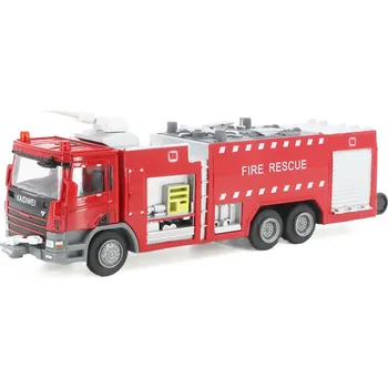 autíčko Dx3 First Intervention Vehicle Hasiči 1:50 - Tiny Toys Dx3 Fire Rescue - kovový model 1/50