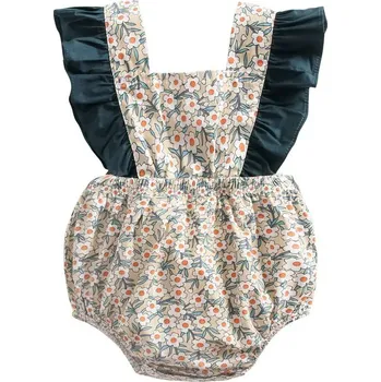 Kojenecký body Dívčí body ve stylu vintage Velikost: 12-18M, Barva (Varianta): BRS8041