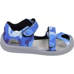 Beda Barefoot BFN - softshell sandále blue military 24