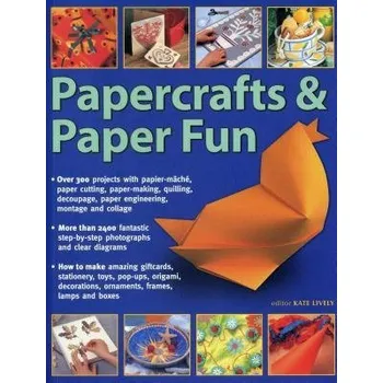 Cizojazyčná kniha Papercrafts & Paper Fun - Lively Kate