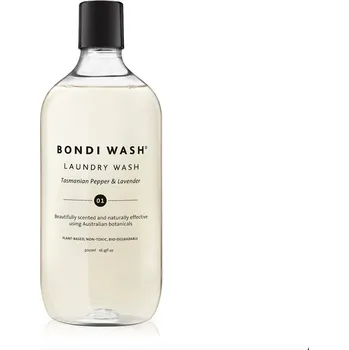 Prací prostředek Bondi Wash - LAUNDRY WASH - PŘÍRODNÍ TEKUTÝ PRACÍ PROSTŘEDEK Velikost a vůně: 1 l - Tasmánský pepř & Levandule