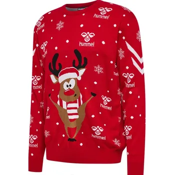 Pánská mikina Mikina Hummel Christmas Sweatshirt 230179-3062 Velikost S