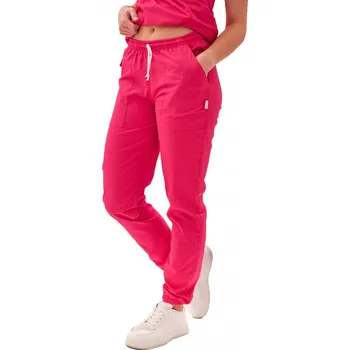 Zdravotnický oděv Perlička® Zdravotnické kalhoty ZARA SATTÉ Cyklámen Barva: Cyklámen, Velikost: S