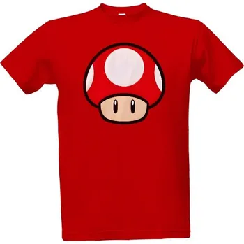 Tričko s potiskem Super Mario - Mushroom pánské