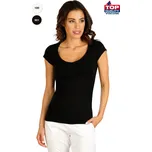 Dámské tričko LITEX s krátkým rukávem černé Barva: černá, Velikost: M, kód: LI-9D107-M-901