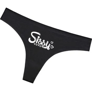 Dámské erotické prádlo Tanga Sissy XOXO Barva: Černá