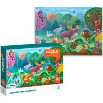 Puzzle E-myslivost Puzzle Lesní zvířata - pro malé myslivce