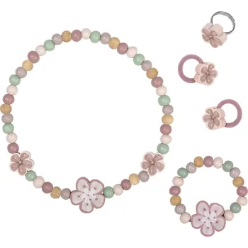 Little Dutch Sada dřevěných šperků Květiny