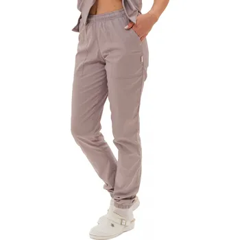 Zdravotnický oděv Perlička® Zdravotnické kalhoty ZARA SATTÉ Šedá Barva: šedá, Velikost: XXL