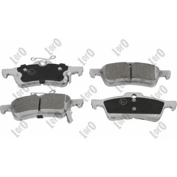 Brzdová destička Sada brzdových destiček, kotoučová brzda ABAKUS 231-02-150