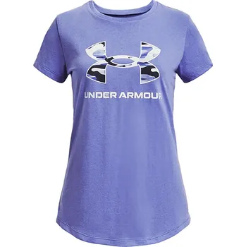 Dívčí tričko Dívčí tričko Under Armour UA SPORTSTYLE LOGO SS 1361182-495 Under Armour: Dětské XL (160-170 cm)
