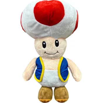 plyšák PLYŠ Nintendo postavička Toad 30cm Super Mario (plyšová hračka)
