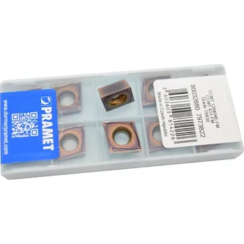 Příslušenstí k soustruhu Vyměnitelná břitová destička CCMT 120408E-FM ;T8430 , PRAMET 80032882