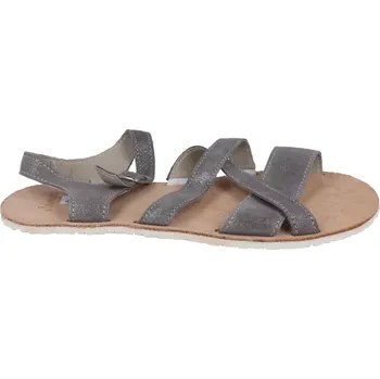 Dámské sandále Dámské sandále Jonap barefoot Jampi Viki hnědé třpytivé 40