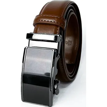 Opasek Kožený pánský pásek hnědý PA4-24-07, Obvod pasu / celková délka pásku 95cm