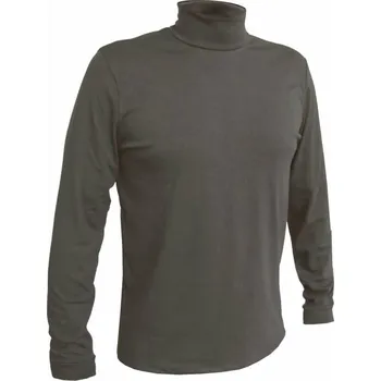 Pánské tričko s rolákem, dlouhý rukáv KIMOB 901 šedá L