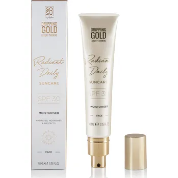 Přípravek na opalování Dripping Gold opalovací krém na obličej SPF 30 Radiant Daily Dripping Gold