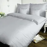 Olzatex povlečení bavlněný satén UNI šedé