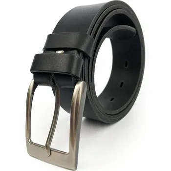 Opasek Pánský kožený pásek v černé barvě PA-3-21-36, Obvod pasu / celková délka pásku 100cm