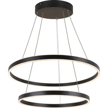 SLV - BIG WHITE ONE DOUBLE PD DALI UP/DOWN vnitřní LED závěsné svítidlo černé CCT switch 3000/4000 K - BIG WHITE (SLV) LA 1004767