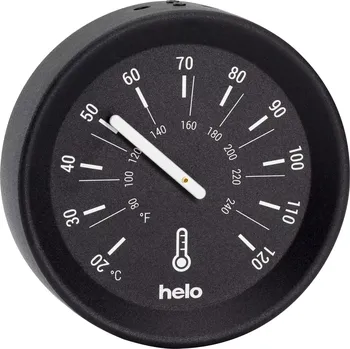 HELO teploměr do sauny černý - HELO-TEPL-CER