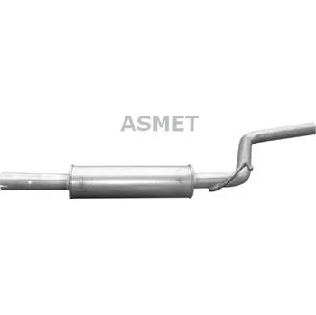 Výfukový systém Stredni tlumic vyfuku ASMET 03.104