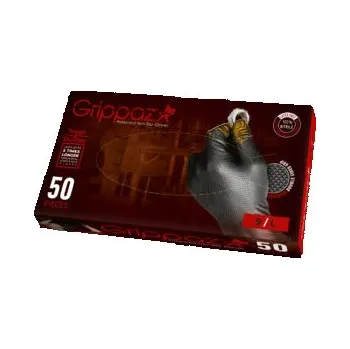Špunt do uší Grippaz 246 Ochranné jednorázové rukavice velikost XL 50 Ks, černé
