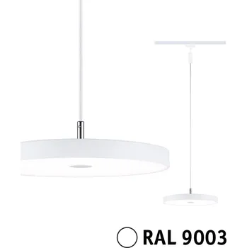 Bodové svítidlo PAULMANN URail LED závěs 3-krokové-stmívatelné Hildor 15W 3000K stmívatelné 230V bílá - PAULMANN P 94901