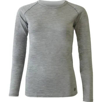 ATILA dámské merino triko - Šedá 8484 / M / Šedá