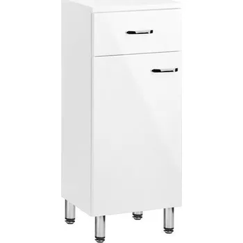 Koupelnový nábytek Armatura SELLA SILVER skříňka nízká 35x30x83cm bílá 1695-202-501
