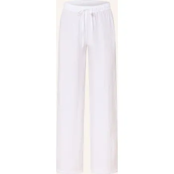 Dámské kalhoty 120%Lino Dámské Marlene Kalhoty Ze Lnu, bílá, 42