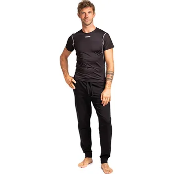 Pánské černé funkční tepláky Velikost: 2XL