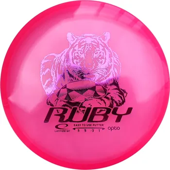 Disc golf Latitude 64º Ruby Opto (Speed 3, Glide 5, Turn -3, Fade 1)