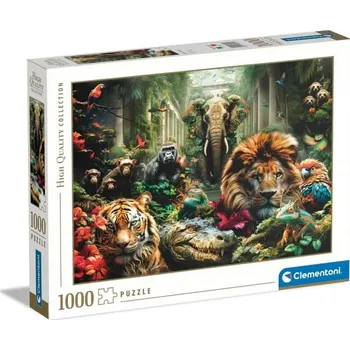 Puzzle Puzzle Tajuplná džungle 1000 dílků